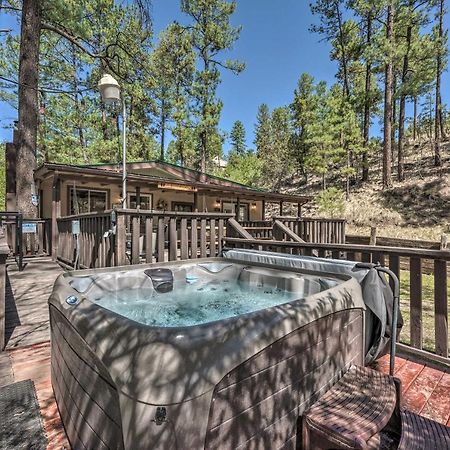 Tranquil Cabin With Stream And Deck Near Dtwn Ruidoso! Eksteriør bilde