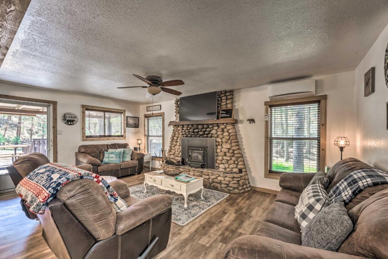 Tranquil Cabin With Stream And Deck Near Dtwn Ruidoso! Eksteriør bilde