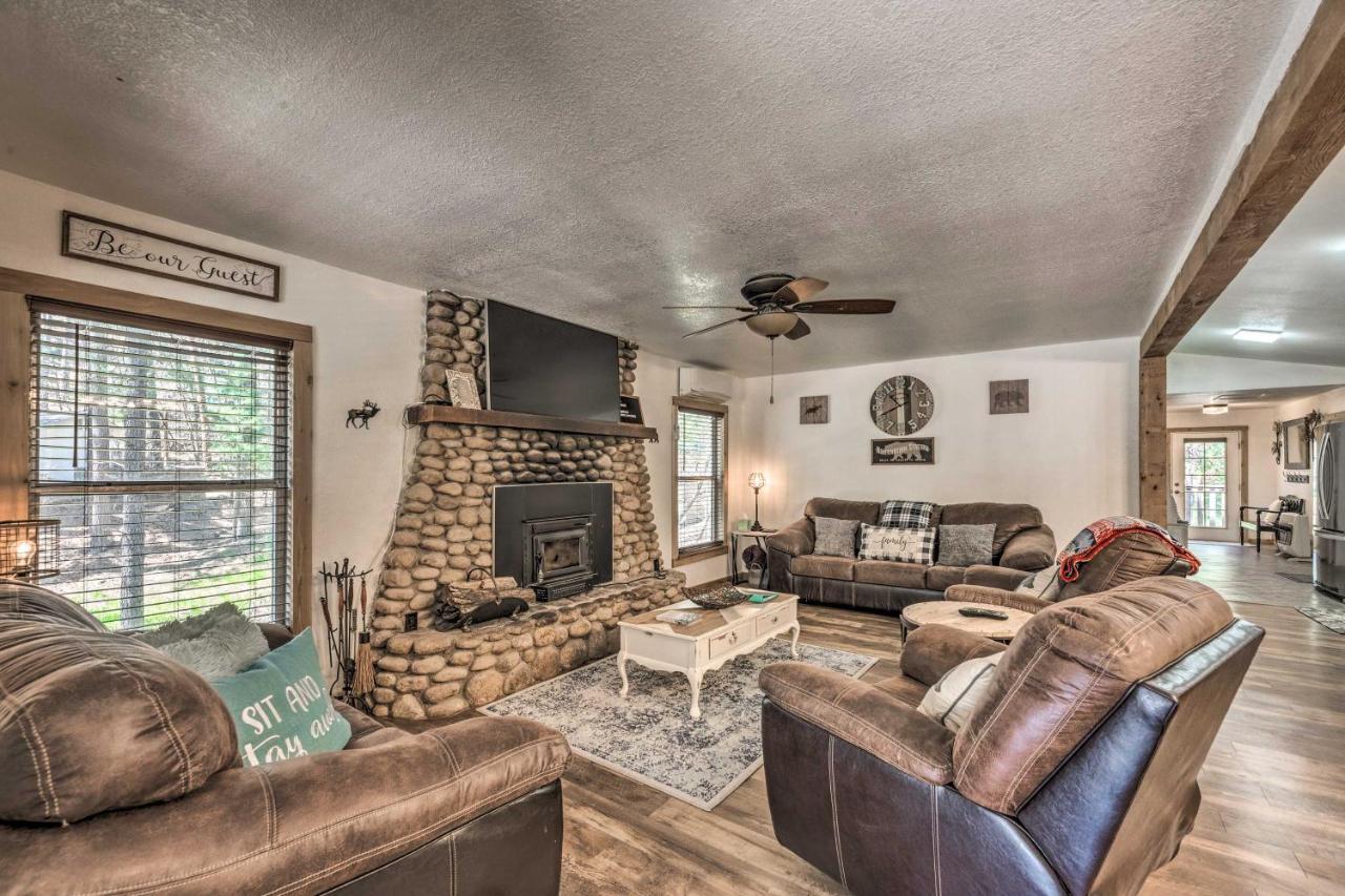 Tranquil Cabin With Stream And Deck Near Dtwn Ruidoso! Eksteriør bilde