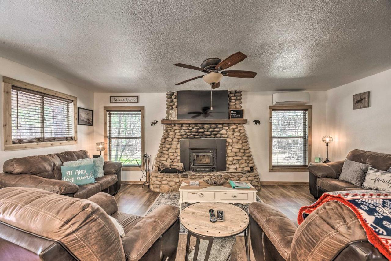 Tranquil Cabin With Stream And Deck Near Dtwn Ruidoso! Eksteriør bilde