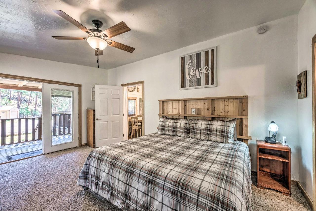 Tranquil Cabin With Stream And Deck Near Dtwn Ruidoso! Eksteriør bilde