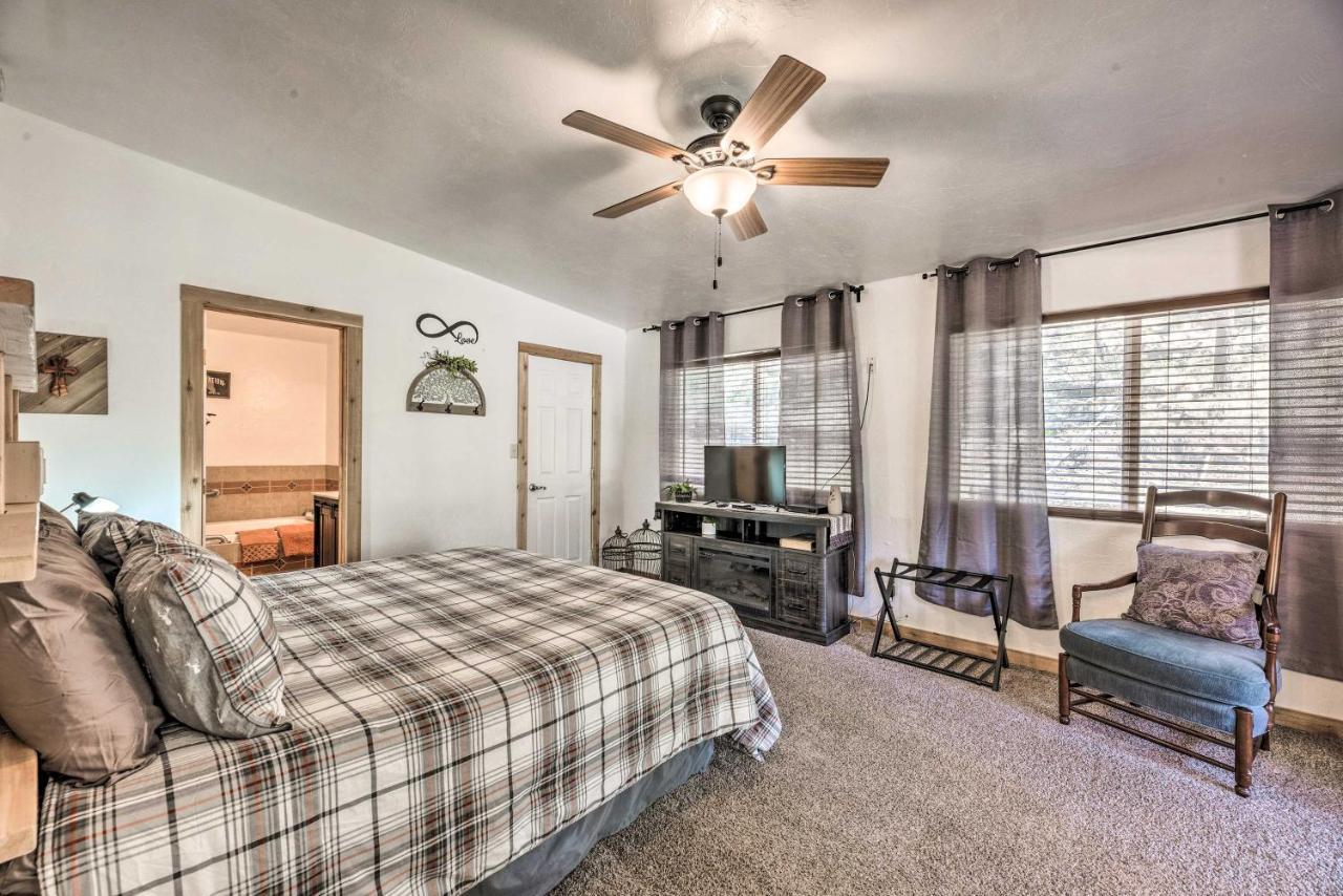 Tranquil Cabin With Stream And Deck Near Dtwn Ruidoso! Eksteriør bilde