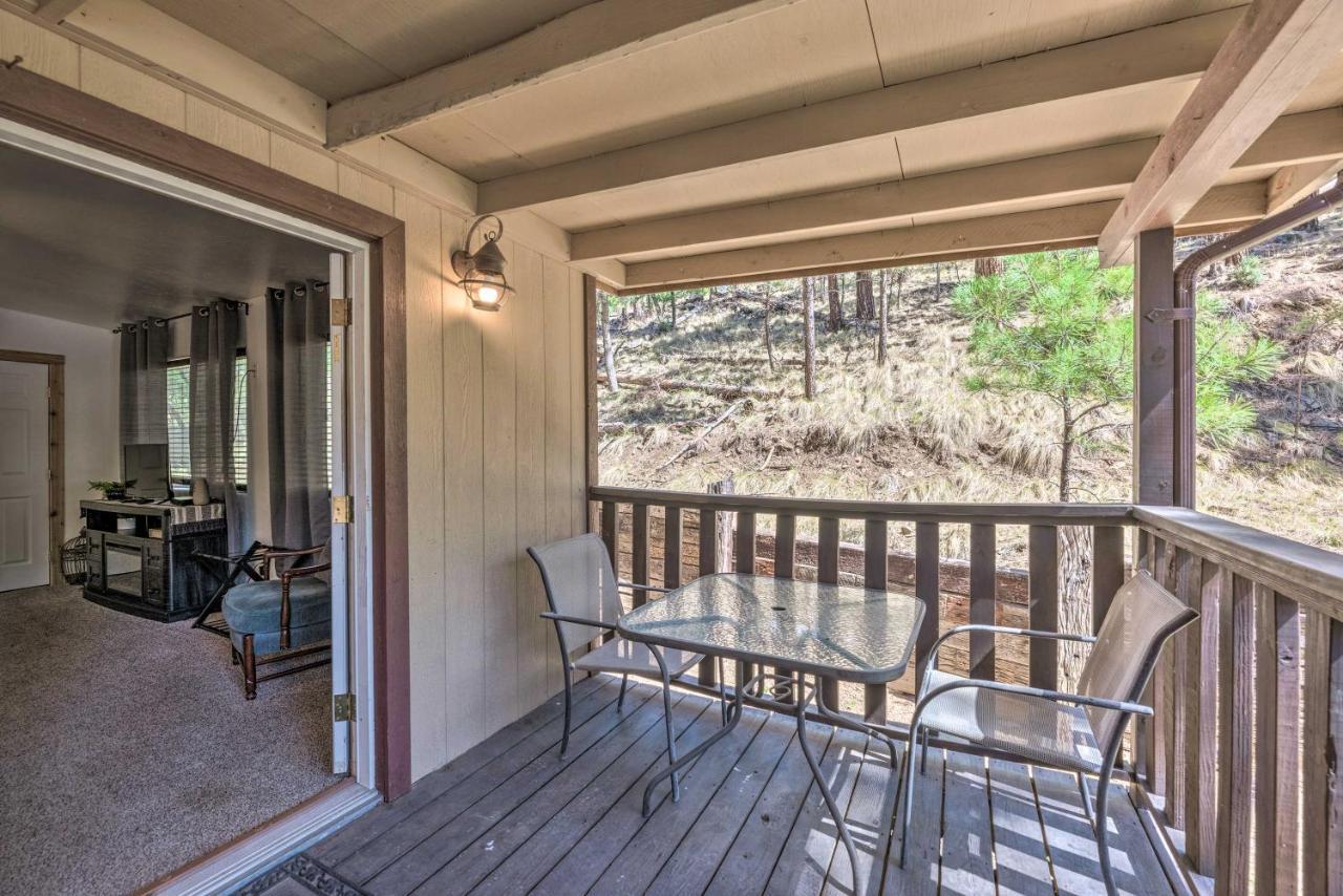Tranquil Cabin With Stream And Deck Near Dtwn Ruidoso! Eksteriør bilde