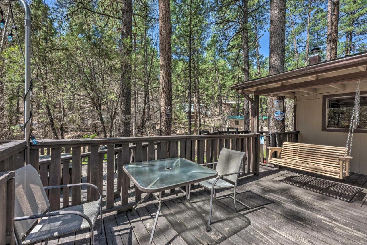 Tranquil Cabin With Stream And Deck Near Dtwn Ruidoso! Eksteriør bilde