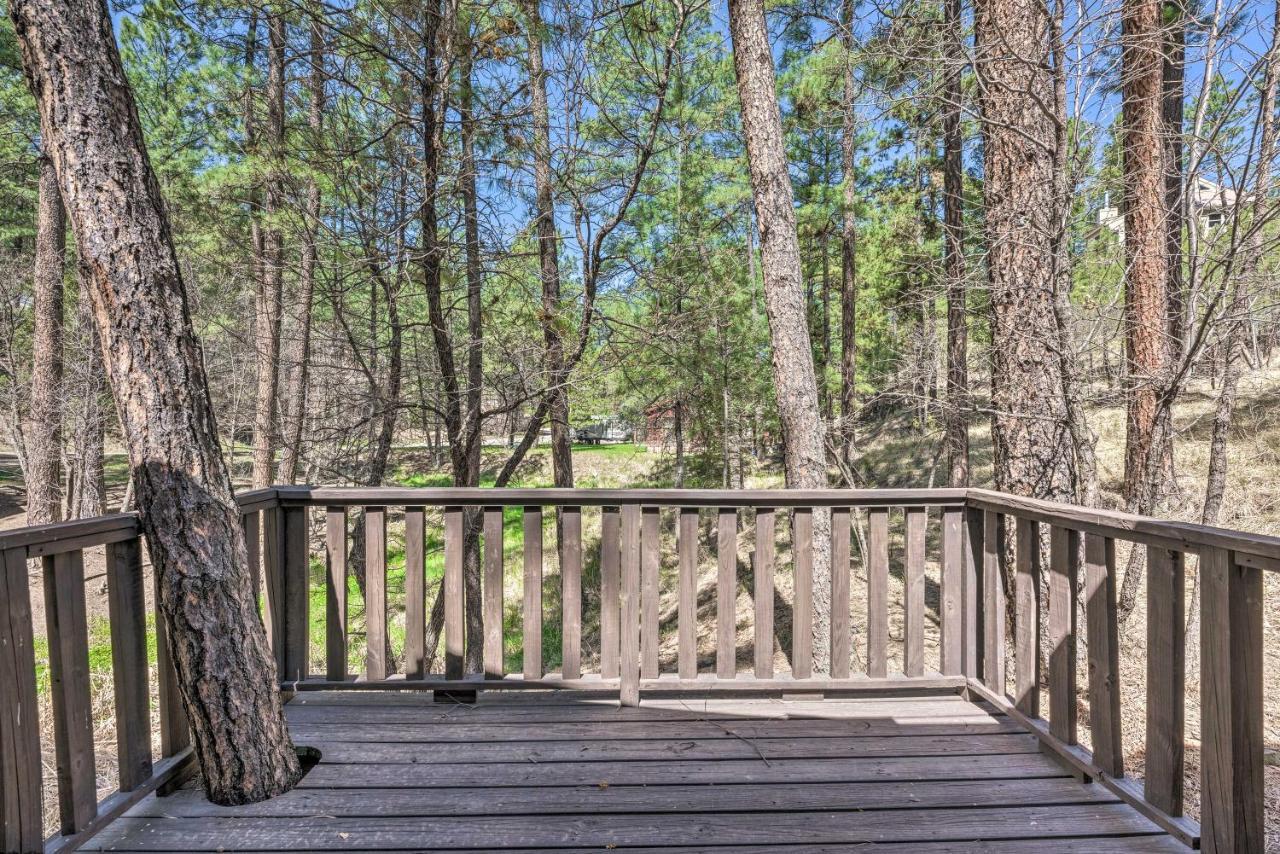 Tranquil Cabin With Stream And Deck Near Dtwn Ruidoso! Eksteriør bilde