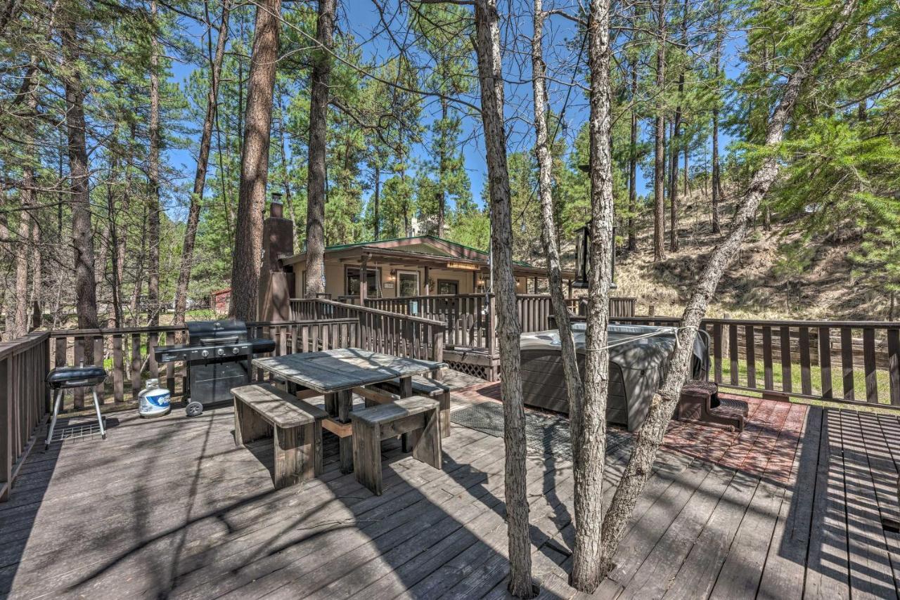 Tranquil Cabin With Stream And Deck Near Dtwn Ruidoso! Eksteriør bilde